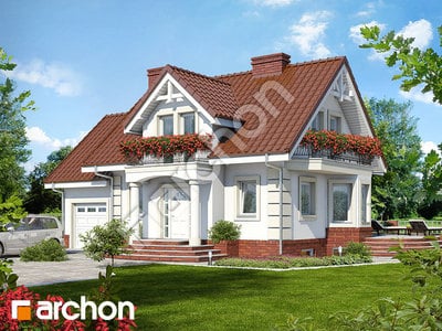 gotowy projekt Dom w kosówce (P) 