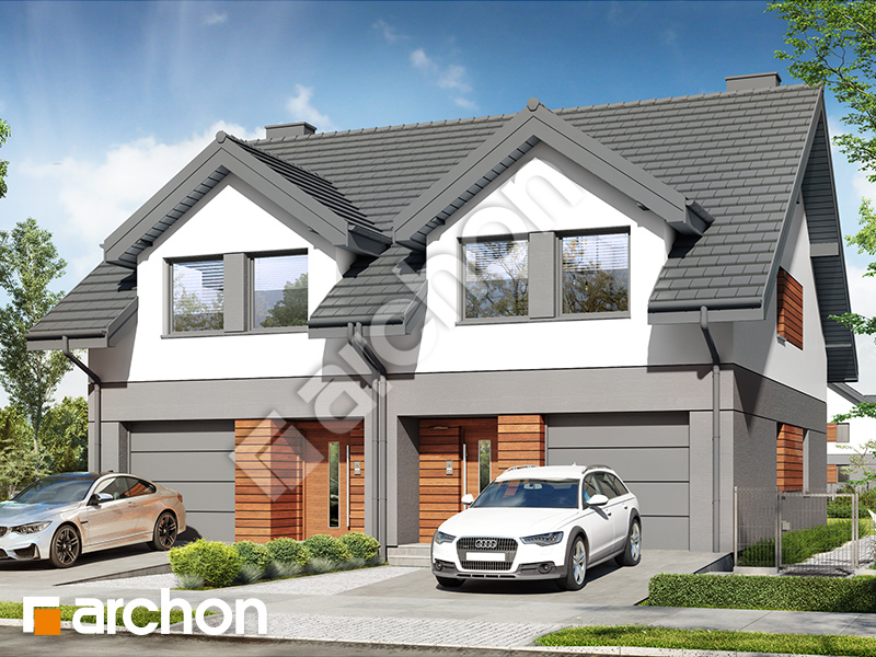 gotowy projekt Dom w riveach 5 (GR2) widok 1