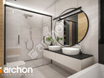 gotowy projekt Dom w galantusach (G2) Wizualizacja łazienki (wizualizacja 3 widok 2)