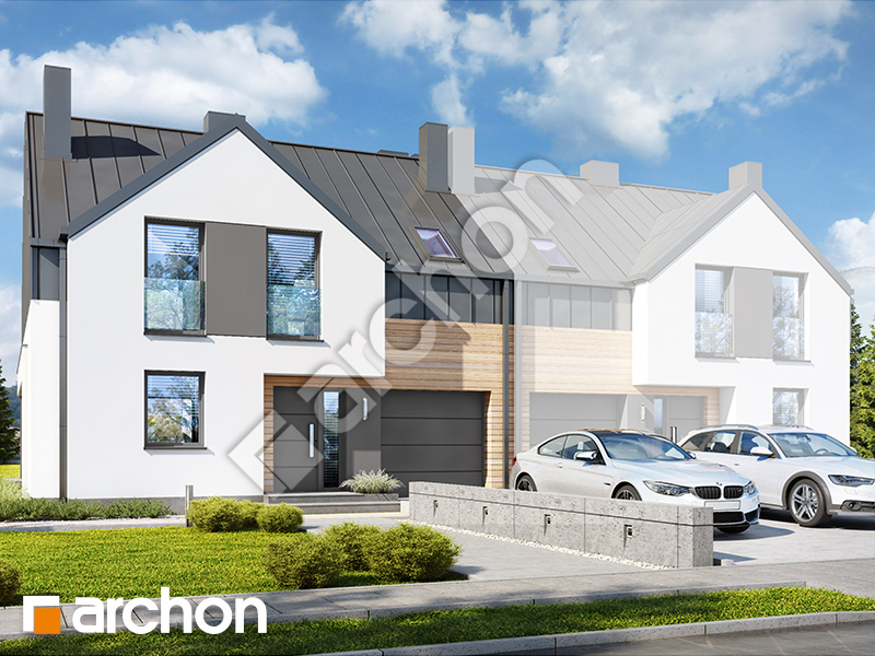 gotowy projekt Dom w gunnerach 2 (B) widok 1