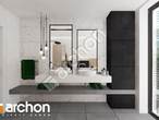 gotowy projekt Dom w rabatkach (G2) Wizualizacja łazienki (wizualizacja 3 widok 2)