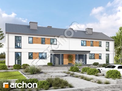 gotowy projekt Dom w halezjach 2 (R2B) 