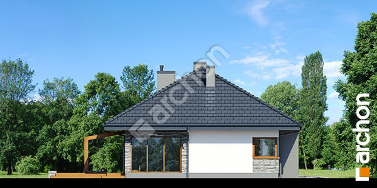 Elewacja boczna projekt dom w santolinach 48008150f6227c8c8fb554b193103d6f  265