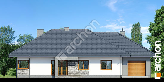 Elewacja frontowa projekt dom w santolinach c4fde3ca258c10588c9b3fe4a6b764b8  264