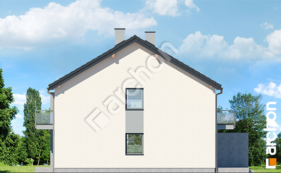 Elewacja boczna projekt dom w bratkach r2b ver 3 a57e6d5f5add97a8d9ae2fae4e98eead  265