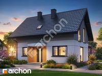 gotowy projekt Dom w zielistkach 33 (E) widok 1