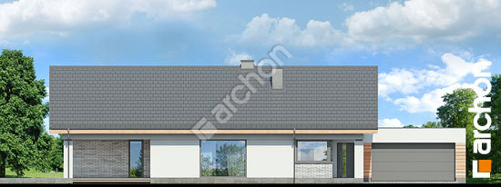 Elewacja frontowa projekt dom w modrzewnicy 3 g2 3231586a01fb7f47cb6ed7d85f4687e5  264