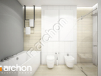 gotowy projekt Dom w modrzewnicy 3 (G2) Wizualizacja łazienki (wizualizacja 3 widok 2)
