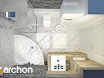 gotowy projekt Dom pod miłorzębem 7 (GBNA) Wizualizacja łazienki (wizualizacja 3 widok 4)