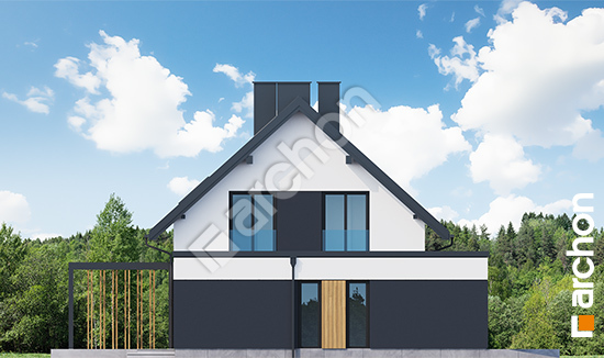 Elewacja boczna projekt dom w honkeniach g 589411aee3da561beb7b487e05f6d6a1  266