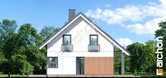 Elewacja boczna projekt dom w malinowkach 2 g b801d6bc53c45811582f0b1e13a2a5df  265