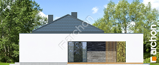 Elewacja boczna projekt dom w perowskiach e e174112364e0f19e939325d849c00c66  265