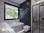 gotowy projekt Dom w anemonach 2 (E) OZE Wizualizacja łazienki (wizualizacja 3 widok 2)