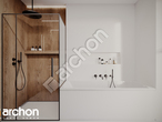 gotowy projekt Dom w kokornaku 2 (E) OZE Wizualizacja łazienki (wizualizacja 3 widok 3)
