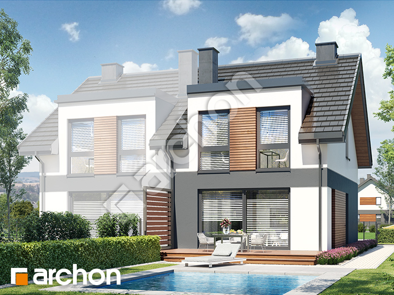 gotowy projekt Dom w riveach 16 (GB) widok 2