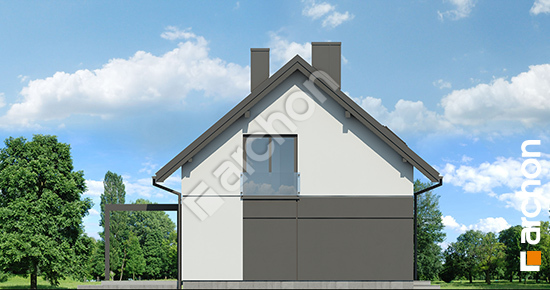 Elewacja boczna projekt dom w lubaszkach ce9cc21d18420ebd582ded2327576739  266