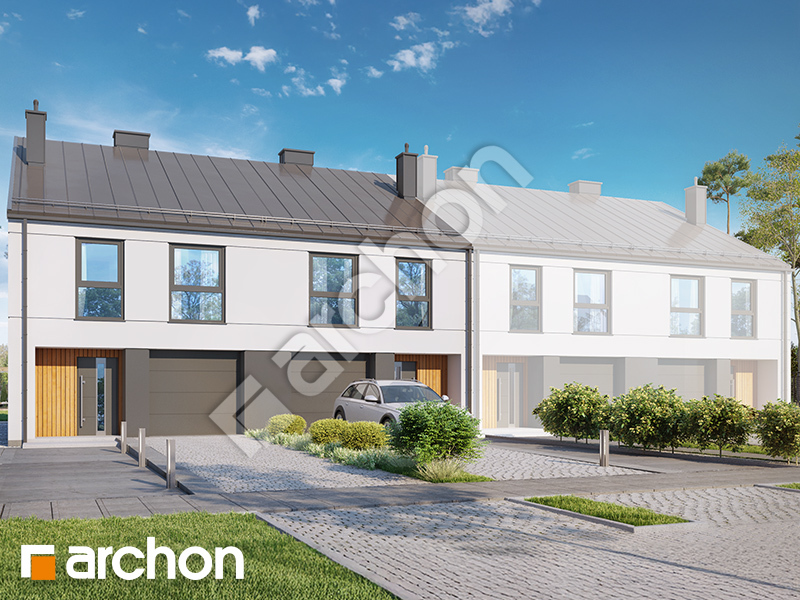 gotowy projekt Dom pod miłorzębem 12 (GR2BA) 