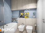 gotowy projekt Dom w nawłociach (G2) Wizualizacja łazienki (wizualizacja 3 widok 3)