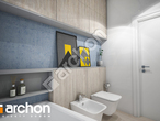 gotowy projekt Dom w nawłociach (G2) Wizualizacja łazienki (wizualizacja 3 widok 2)