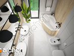 gotowy projekt Dom w peperomiach 3 (G) Wizualizacja łazienki (wizualizacja 3 widok 4)