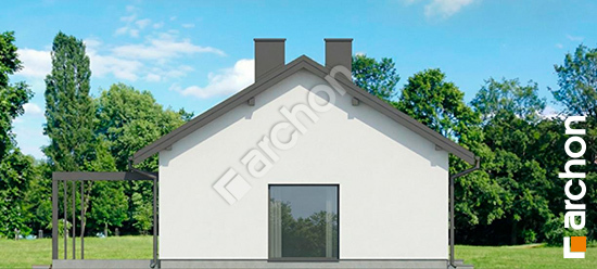 Elewacja boczna projekt dom w kruszczykach 33 ae4303acd0e4bade5a6bddb5b9328f9c  266