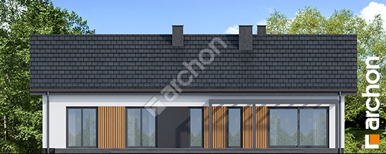 Elewacja ogrodowa projekt dom w kruszczykach 33 04e2adc794522f732d7771b433078f17  267