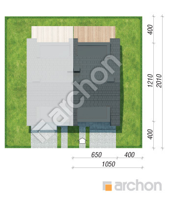 gotowy projekt Dom w riveach 8 (GB) sytuacja