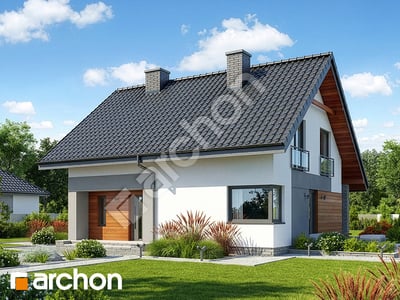 gotowy projekt Dom w malinówkach 