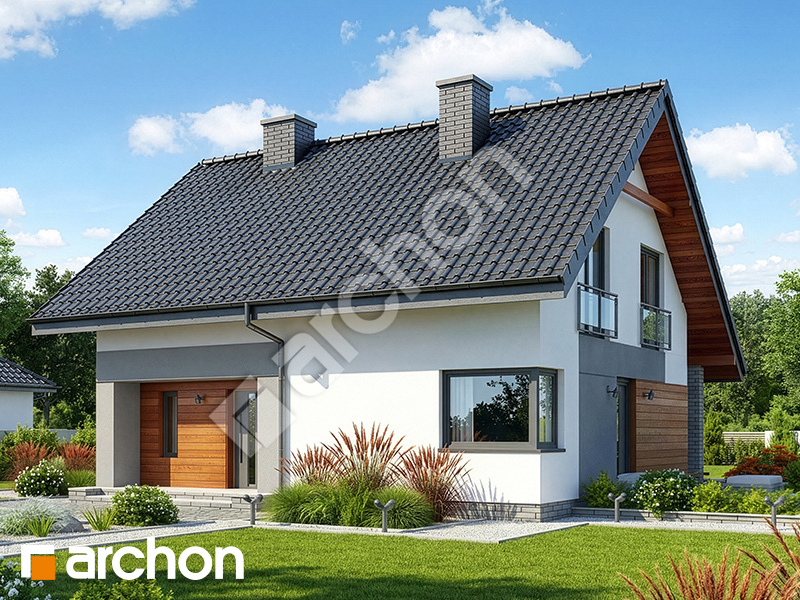 gotowy projekt Dom w malinówkach 