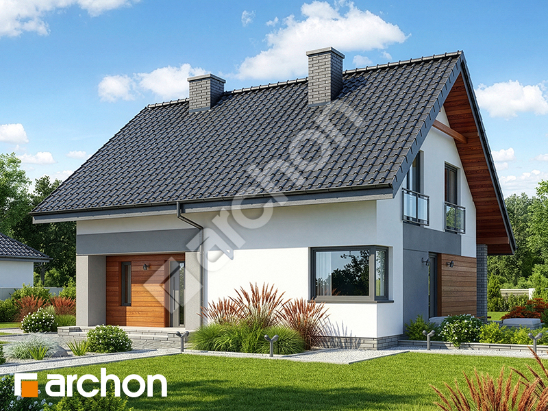 gotowy projekt Dom w malinówkach 