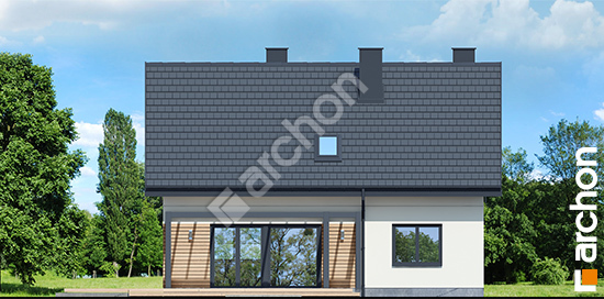 Elewacja ogrodowa projekt dom w malinowkach 52 f21036a5fc0416c5c3e2fc4c79b42154  267
