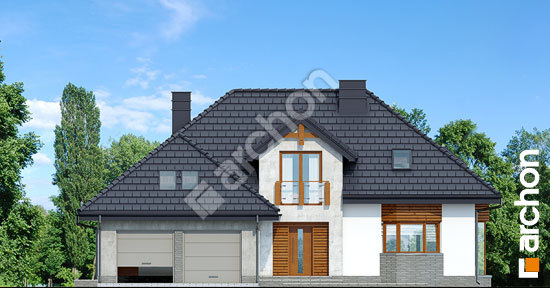 Elewacja frontowa projekt dom w kalateach 3 ver 2 89678624346b9c844f134114776936e8  264