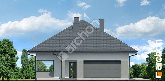 Elewacja frontowa projekt dom w renklodach 9 g2 22d34959350a704d562690812b88b25f  264