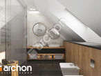 gotowy projekt Dom w felicjach 4 (G2) Wizualizacja łazienki (wizualizacja 3 widok 1)
