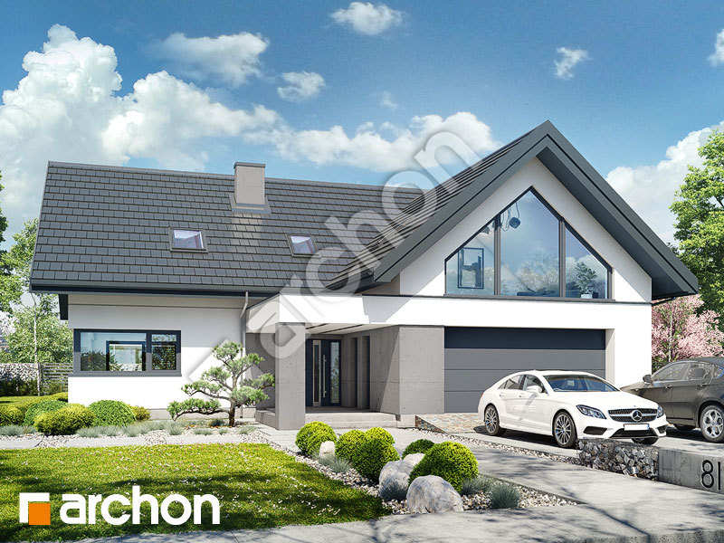 gotowy projekt Dom w felicjach 4 (G2) widok 2