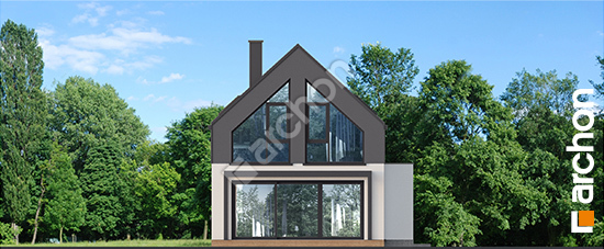 Elewacja ogrodowa projekt dom w georginiach 2 g2e oze 024f1aa3b4a3048dffeff62220f61254  267