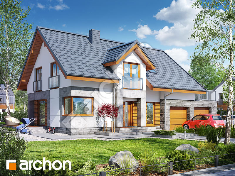 gotowy projekt Dom w janowcach (G2) widok 2
