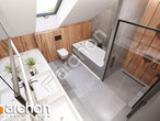 gotowy projekt Dom w arachidach Wizualizacja łazienki (wizualizacja 3 widok 4)