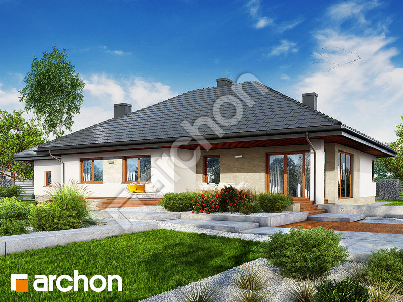 gotowy projekt Dom w alwach 3 (G2) widok 1