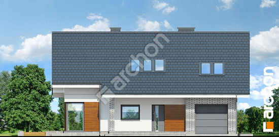 Elewacja frontowa projekt dom w wisteriach 2 p 40f4d58c4e5c5f42e8e8c0ea685b84d4  264