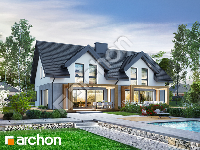 gotowy projekt Dom w krynkach 2 (R2) 