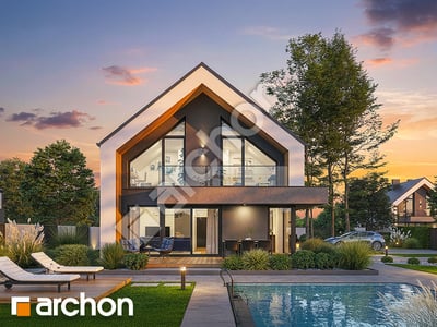 gotowy projekt Dom w wisteriach 19 