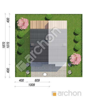 gotowy projekt Dom w riveach 22 (GB) sytuacja