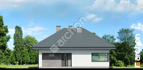 Elewacja frontowa projekt dom w calandivach da6c43bf273c93381f35261f76274ebc  264