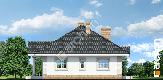 Elewacja boczna projekt dom pod jarzabem 4 ver 2 303edbc77a44aaec407c2246f39d2948  265