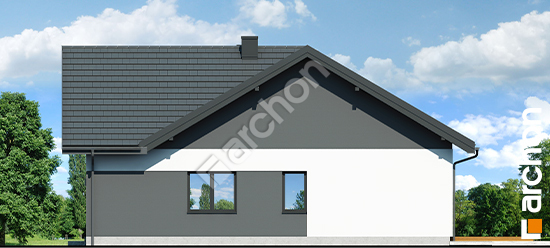 Elewacja boczna projekt dom w przebisniegach 35 e f4f4229a46e40469538bcbb86ef886b2  265