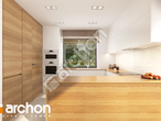 gotowy projekt Dom w rododendronach 26 (G2) Wizualizacja kuchni 1 widok 1