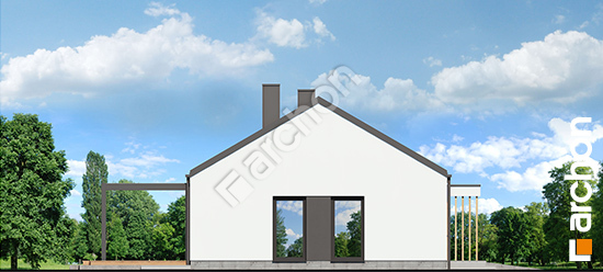 Elewacja boczna projekt dom w kruszczykach 20 ge 0288393f2d29b26c4317b43b0529e210  266