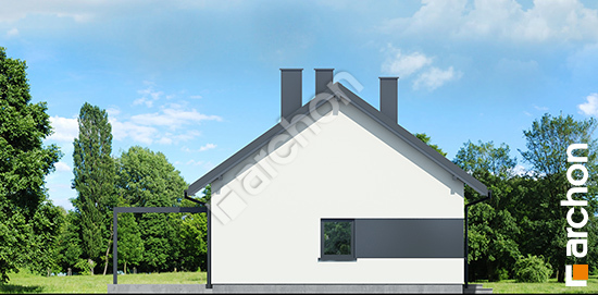 Elewacja boczna projekt dom w cyniach 4 dc417eaa58f91cfab01c3d859a06c6be  266