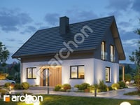 gotowy projekt Dom w zielistkach 34 